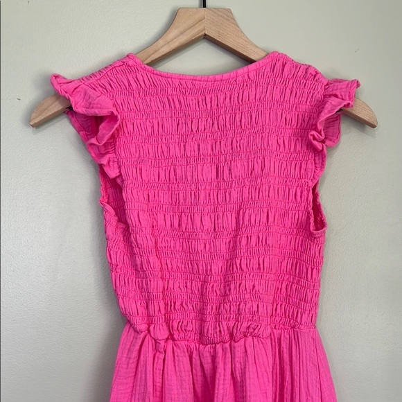 NWT Beachsissi V Neck Dress Pink Women's Medium - Picture 6 of 6